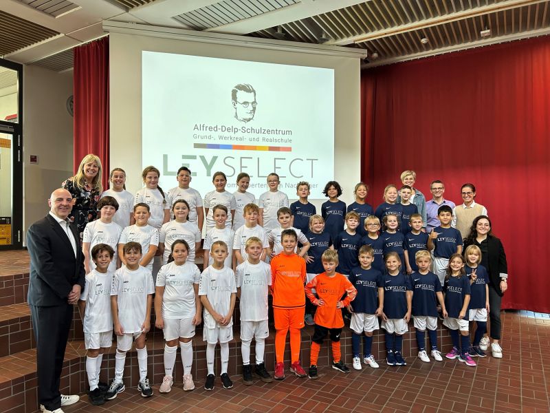 Es lebe der Sport! LeySelect GmbH unterstützt die Grundschule des Alfred-Delp-Schulzentrums