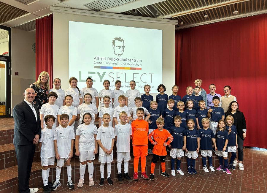 Es lebe der Sport! LeySelect GmbH unterstützt die Grundschule des Alfred-Delp-Schulzentrums